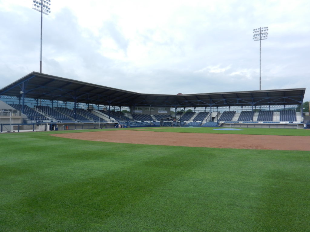 Stadium view at Bowman Field