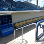 New dugouts at Bowman Field